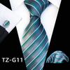 Plaid Formal Wear Men'S Tie Pocket Towel Cuff Three-Piece Set