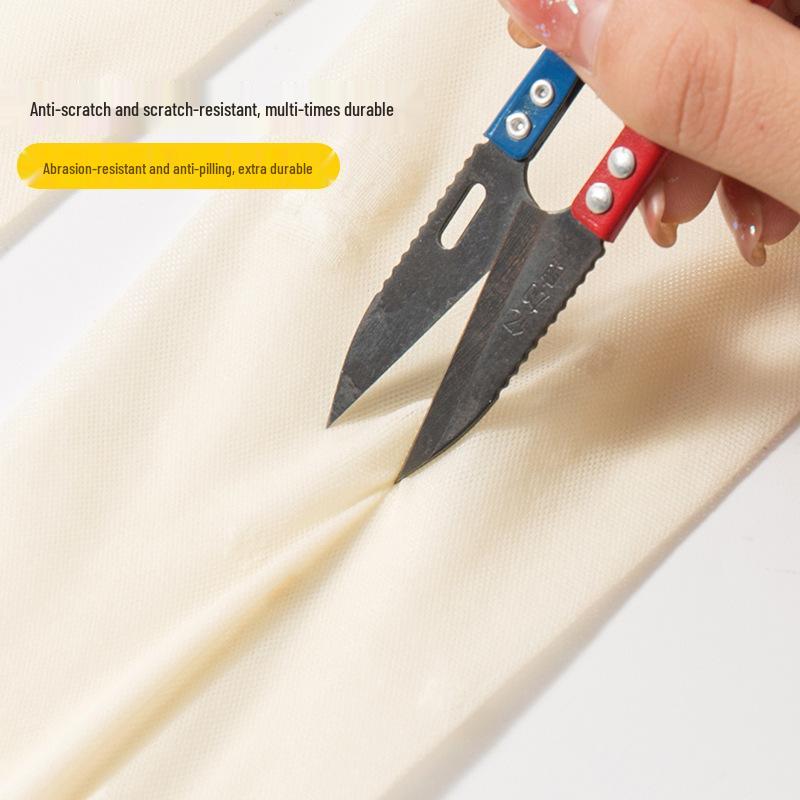 Children's Summer Lace Anti-Mosquito Pantyhose - White Thin Nine-Point Dance Socks