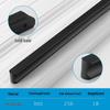 Modern Minimalist Gold Cabinet Handle, Light Luxury I-Shaped Black Drawer Pull
