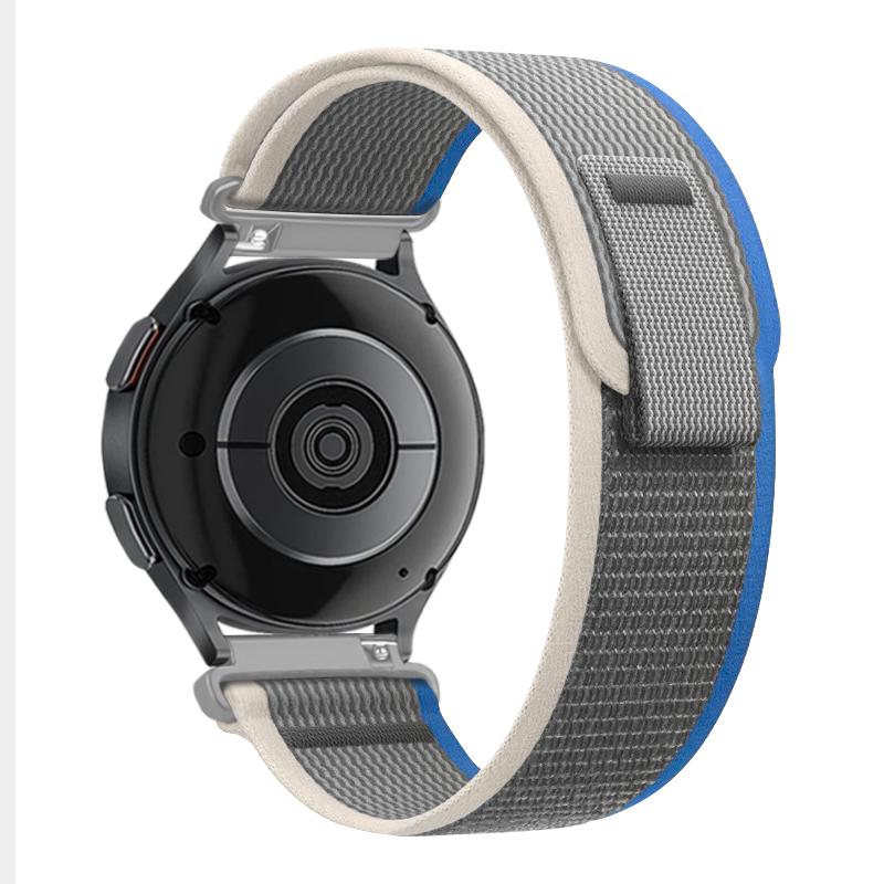 20mm 22mm Trail Nylon Loop Strap for Samsung Galaxy Watch 7 FE 6 5 4 40mm 44mm Bracelet Huawei Watch 5 4 Pro GT5-4-3 46mm Correa