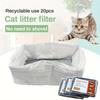 10 Pieces of No-Shovel Disposable Cat Litter Bags - Fast, Convenient and Sanitary
