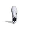 Adidas Court 80s Leather Suede Slip Resistant Durable Low Top Tennis Shoes Men Sneakers Black White Gray FW2871