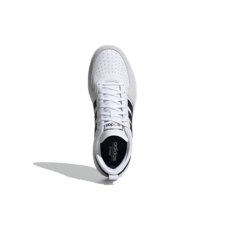 Adidas Court 80s Leather Suede Slip Resistant Durable Low Top Tennis Shoes Men Sneakers Black White Gray FW2871