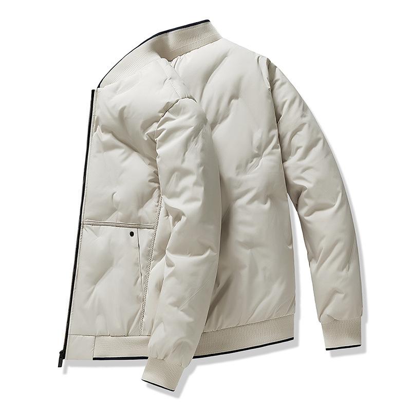 

Large Size Winter Cotton Jacket Men s Fashionable Baseball Collar Jacket Thickened Winter Casual Jacket Cotton Jacket M