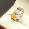 Citrine Oval Cut Gemstone With 925 Sterling Silver Ring For Men's #A950 JL375669219435