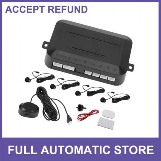 Автоматическая система радар-датчиков заднего хода 4 датчика парковки