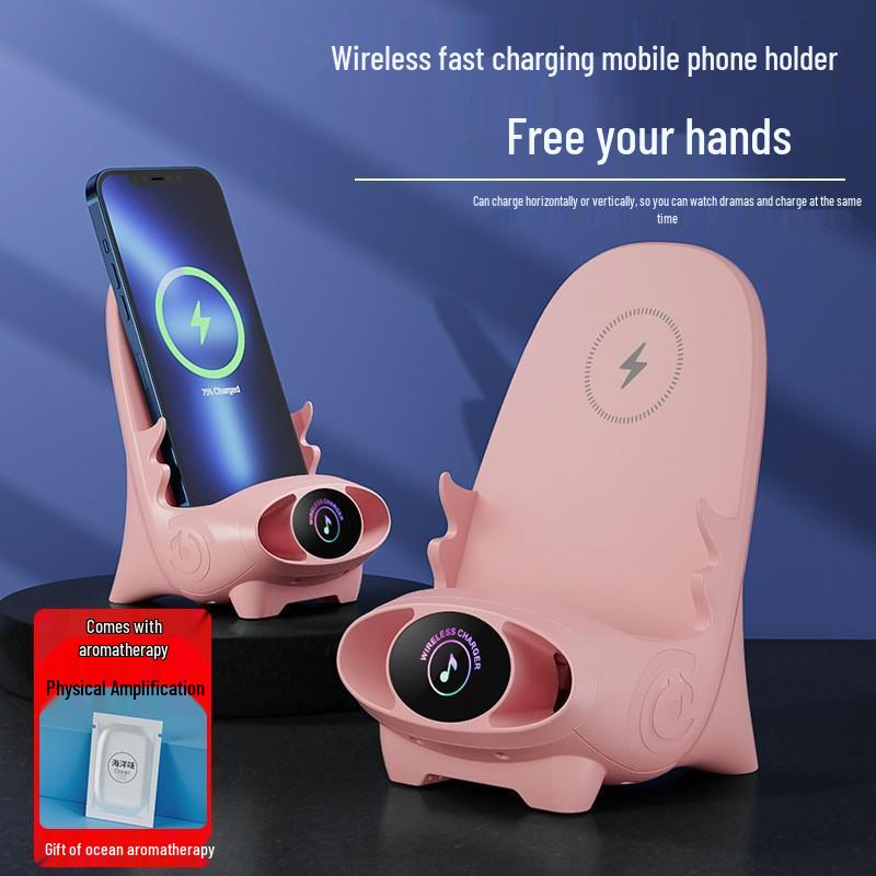 V815W Vertical Wireless Fast Charging Phone Holder Stand