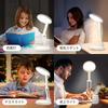 Kufire LED Rechargeable Desk Lamp [3600mAh Large Capacity] Stylish Folding Desk Lamp with DimmingMemory Function, Cordless, Indirect Lighting,
