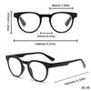Retro Small Round Frame Anti-blue Light Reading Glasses Fashionable Unique And Stylish Perfect For Reading For Women 2315