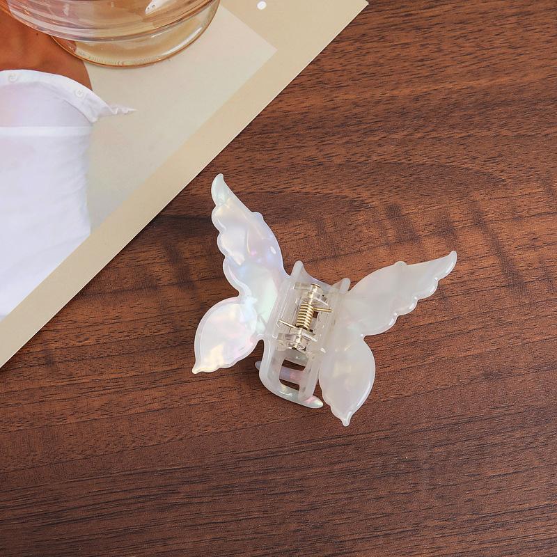 

Высококачественные женские ацетатные красочные когти-бабочки элегантные декоративные шпильки для волос с длинной фиксацией повязка на голову аксессуары для волос one size восторг