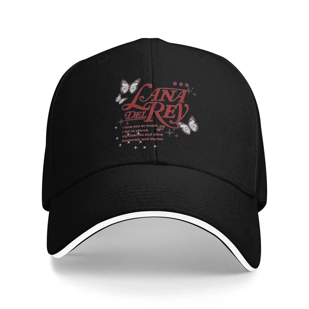 Lana Del Rey Sun Baseball Cap Summer Men Women Design Hip Hop Hats Hot Sale Streetwear Kpop Rock Snapback Cap