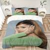 3Pcs Ariana Grande'S Artistry Bedding Sets For All Sizes New 3D Printed Bed Cover Comforter Duvet Cover Pillowcase Bedroom Decoration