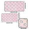 Washable Guinea Pig Cage Mat Reusable Non-Slip Mat Small Pet Bedding  for Guinea Pigs Small Animals