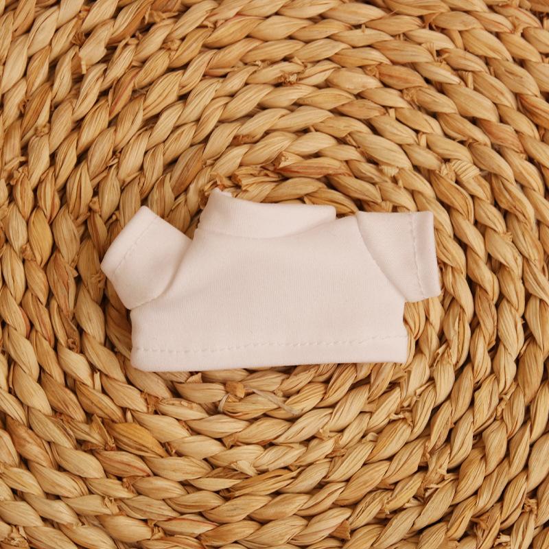 Плюшевая игрушка кукла рубашка одежда подвеска кукольные аксессуары кукла 10см прорезывание зубов хлопковая кукла одежда аксессуары 5cm