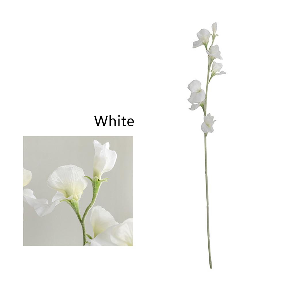 Künstlicher Blumenstrauß Seide Duftende Wicke Kunstblumen Künstliche Pflanze Dekorative Blumen Heimdeko Hochzeitsdekoration