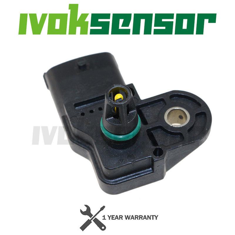 MAP Sensor For FIAT FIORINO GRANDE PUNTO IDEA LINEA PALIO PANDA QUBO UNO STRADA STILO SEICENTO 1.0 1.1 1.2 1.4 1.8 1.9 55209037