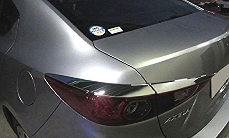 BRIGHTZ Chrome Tail Light Line Type for Mazda Axela BM Compatible with FP Covers, A, (Sedan) [TAIL-ETC-002] BM5AP, BM5FP, BM5, M5, 5AP, 5FP, AP, (Part