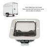 Toolbox Handle Lock Tool Box  Handle 304 Stainless Steel Mirror Polishing Trailer Paddle Door Latch Handle for RVs Trucks