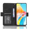 For Oppo A1 5G/A98 5G/F23 5G Phone Cover PU Leather Wallet Phone Stand Case with Multiple Card Slots