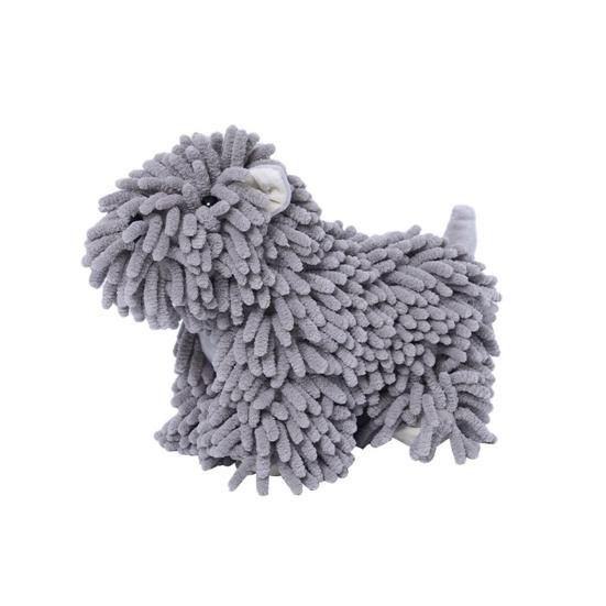 Microfiber Hand Towel Soft Instant Water Absorption Towel with Lanyard Hanging Towel for Hands Countertop Mirrors Cars Furniture