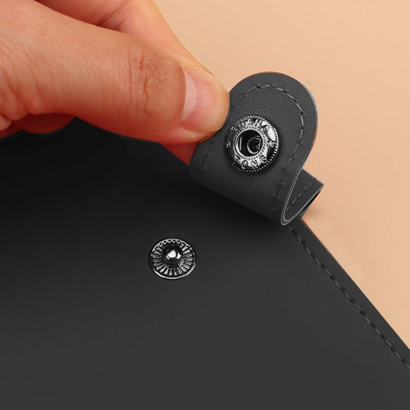 50-Taschen Leder Geldhalter Banknoten Sammelhalter Papiergeld Aufbewahrungsbuch Geldorganisatoren Album für Sammler