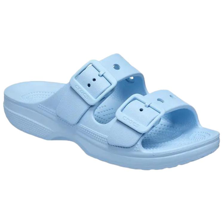 Crocs Classic Comfort Casual Fashion EVA Anti-Wear Slide Sandals Women Footwear Blue 212247-4NS