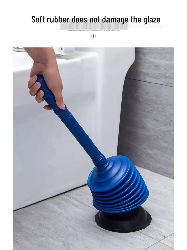 Toilet Plunger and Pipe Unclogger