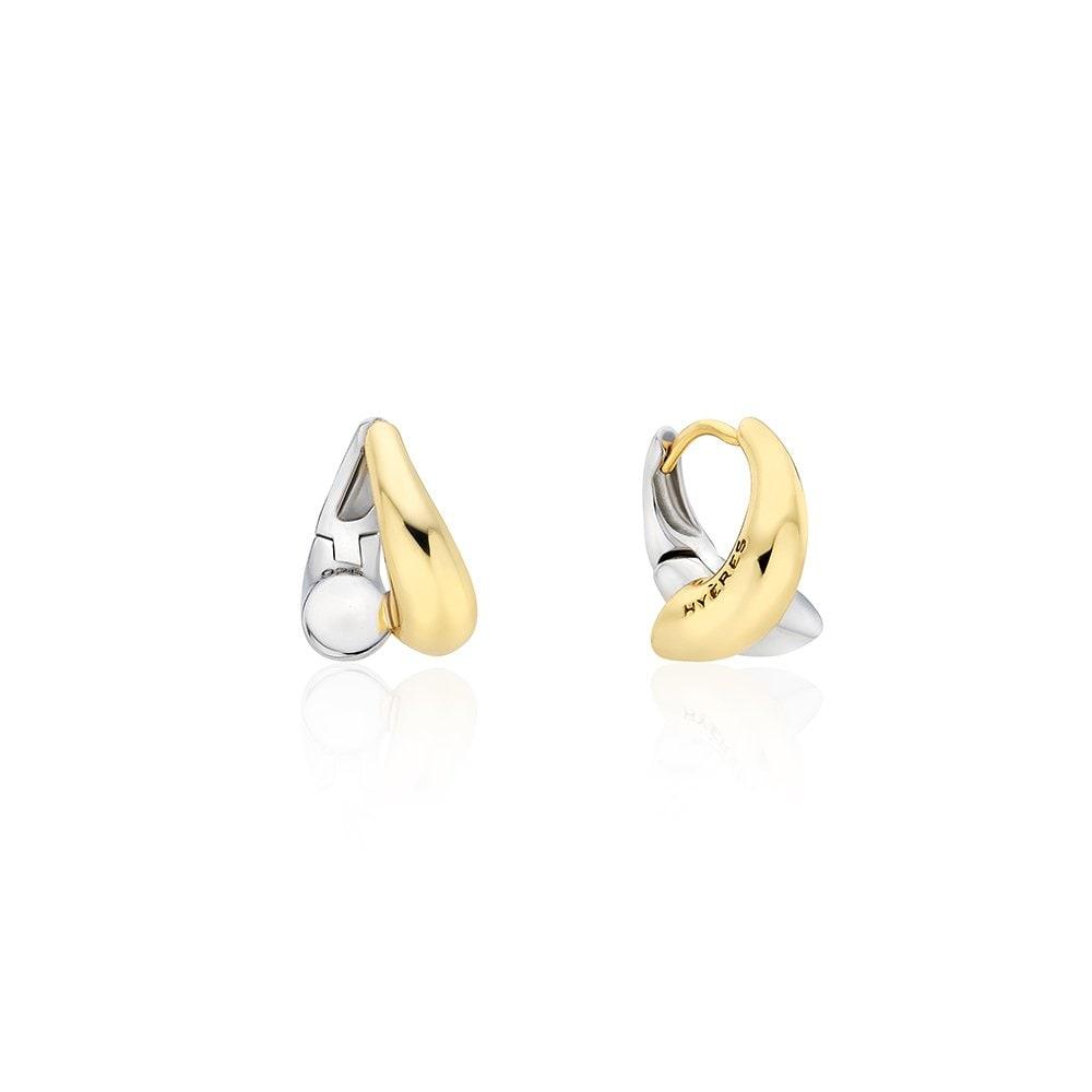 [By Iyer] Subni Silver (C) Cross One-Touch Earrings Bh6E45623C9Xxx