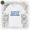 Boy's Casual Cotton Crew Neck T-shirt Exiit Reality Franchise Logo Unisex T-Shirt