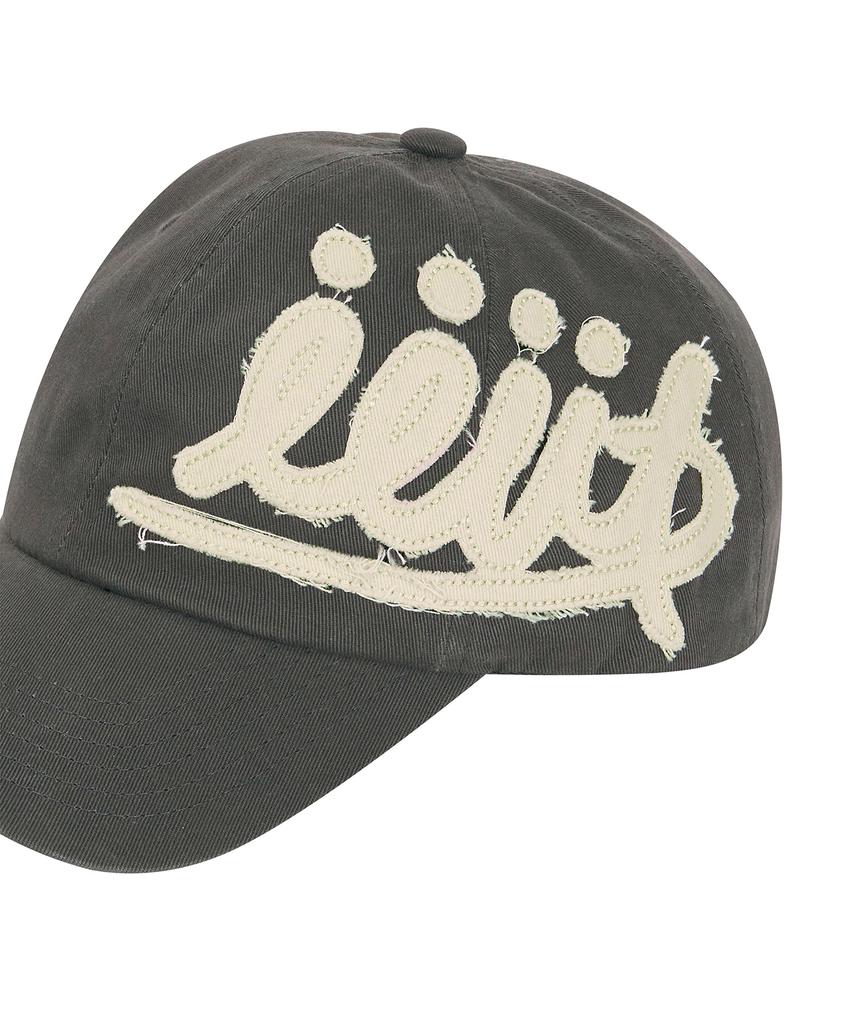 Iuteu Applique Eeut Ball Cap/Charcoal