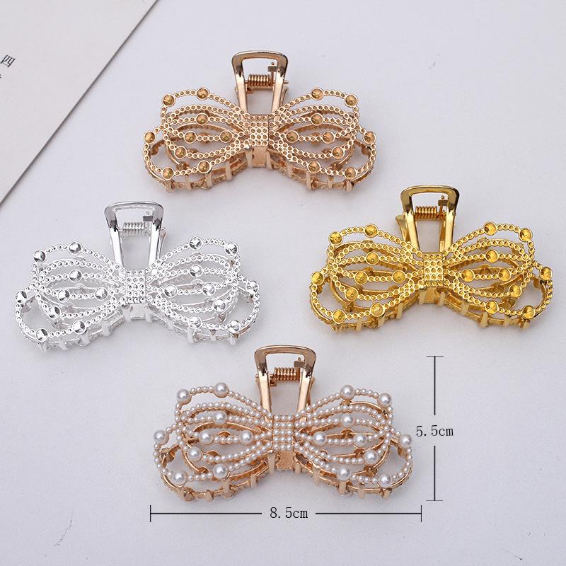 (5614) Metal Hairpin Headdress Claw Clip Big Paw Shark Back Head