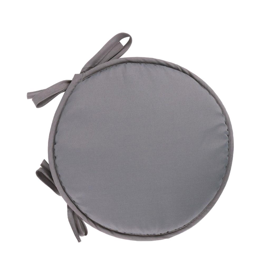 Cotton Soft And Comfortable Cushion For Chairs - Round Seat Cushion With Ties Chair Cushion