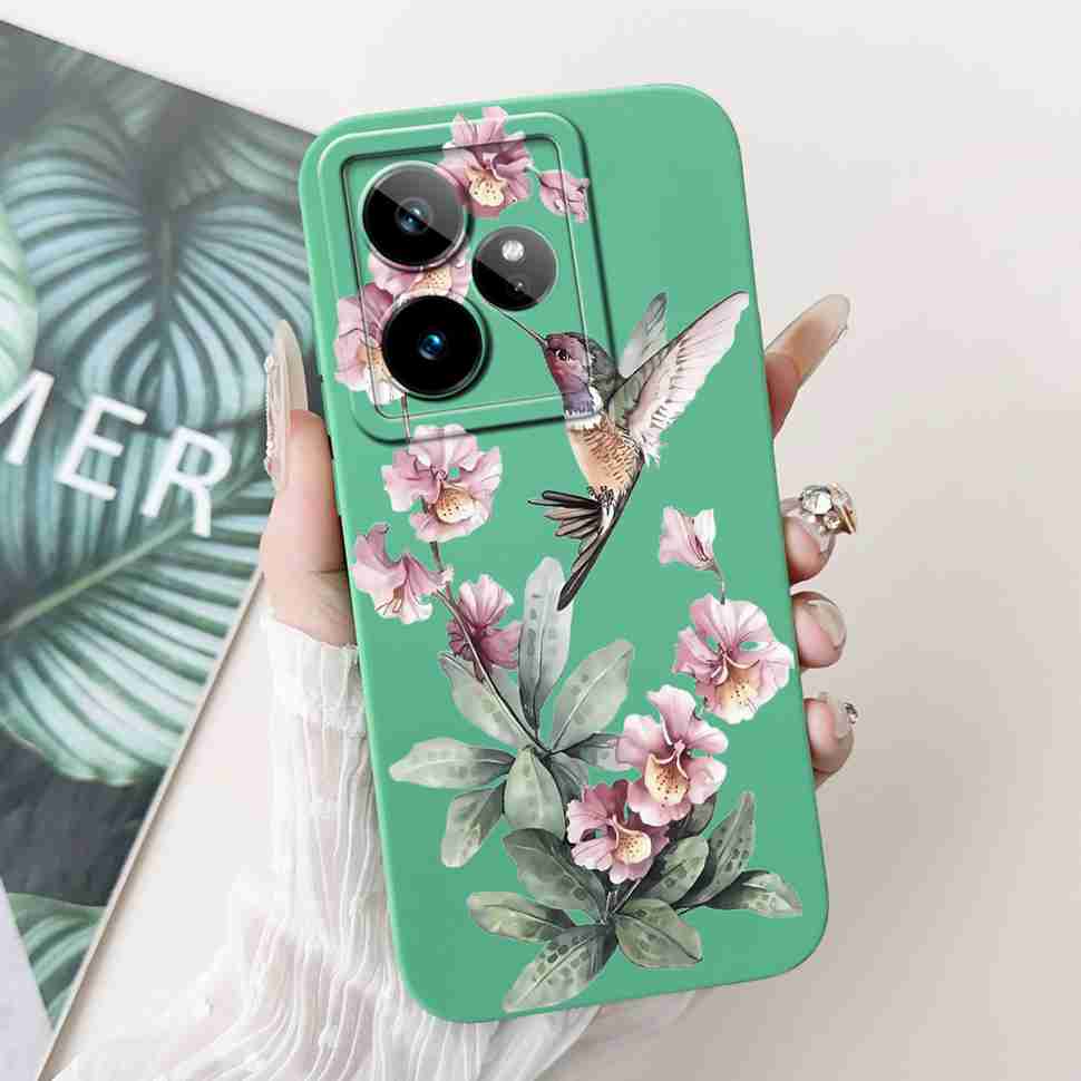 For Realme GT 7 5G RMX5061 Case Popular Butterfly Print Soft Silicon Back Cover For Oppo Realme GT7 5G 6.78" Phone Shell Coque