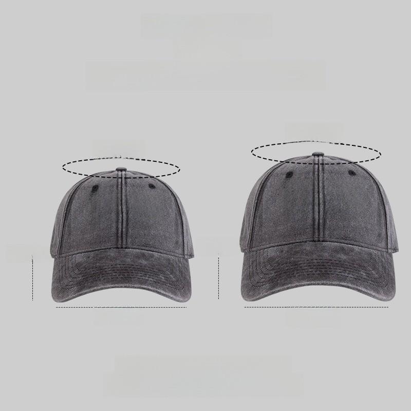 Classic Cotton Baseball Cap With Curved Brim And Embroidered Alphabet For All Seasons Sun Protection