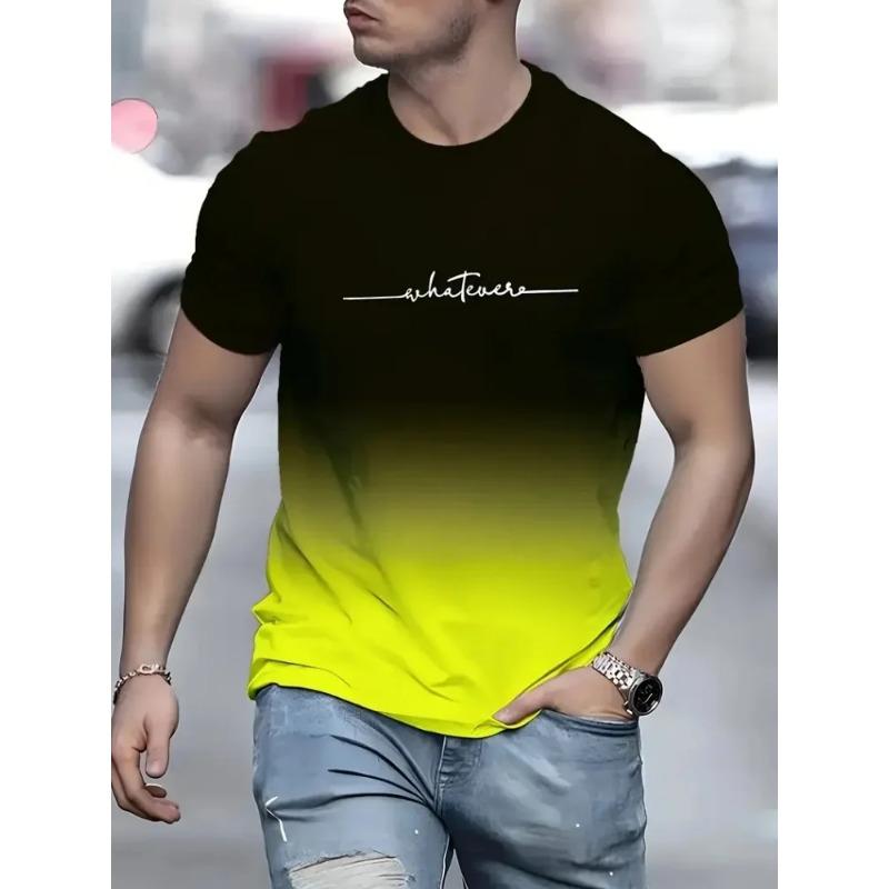 Casual Loose Short Sleeves Comfortable Versatile Short Sleeves Fashionable T-Shirts Men’s
