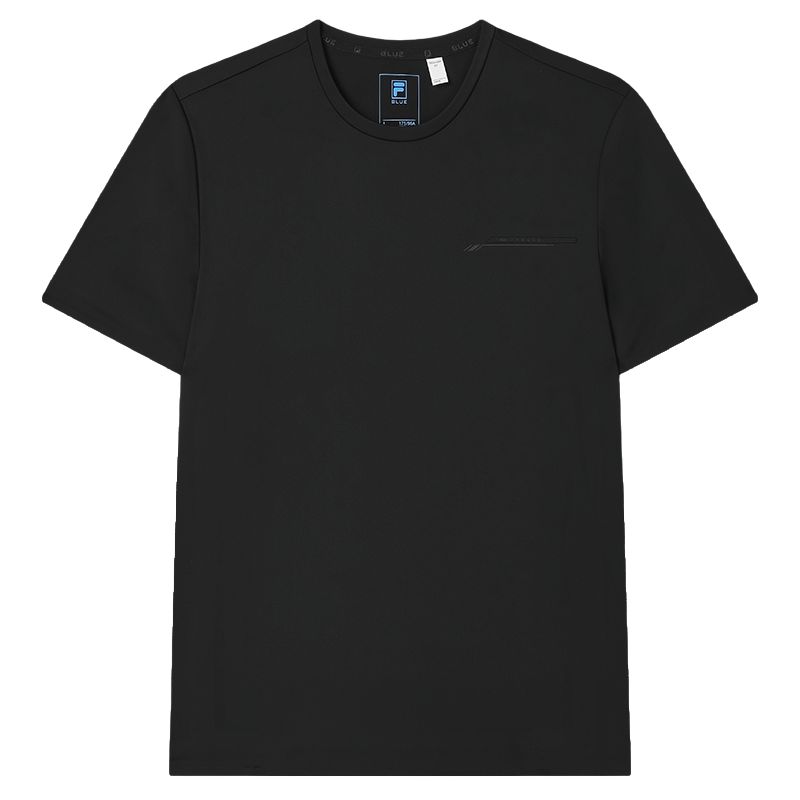 New FILA T Shirt Men's Jet Black BK F11M522125F-BK