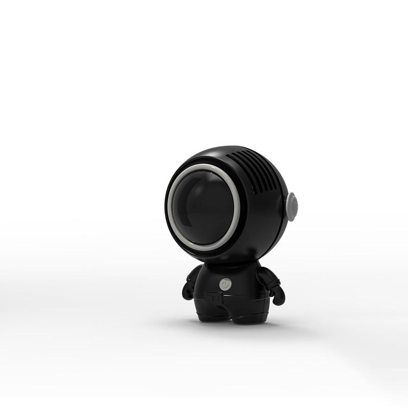 360 Degree Adjustable USB Mini Portable Leafless Fan Handheld Astronaut Cooling Hanging Neck Fan USB