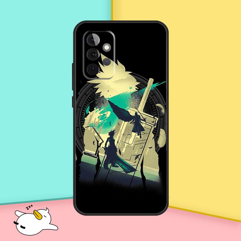 Final Fantasy VII Cover For Samsung Galaxy A53 A33 A13 A12 A32 A52 A14 A34 A54 A15 A25 A35 A55 A71 A51 Case