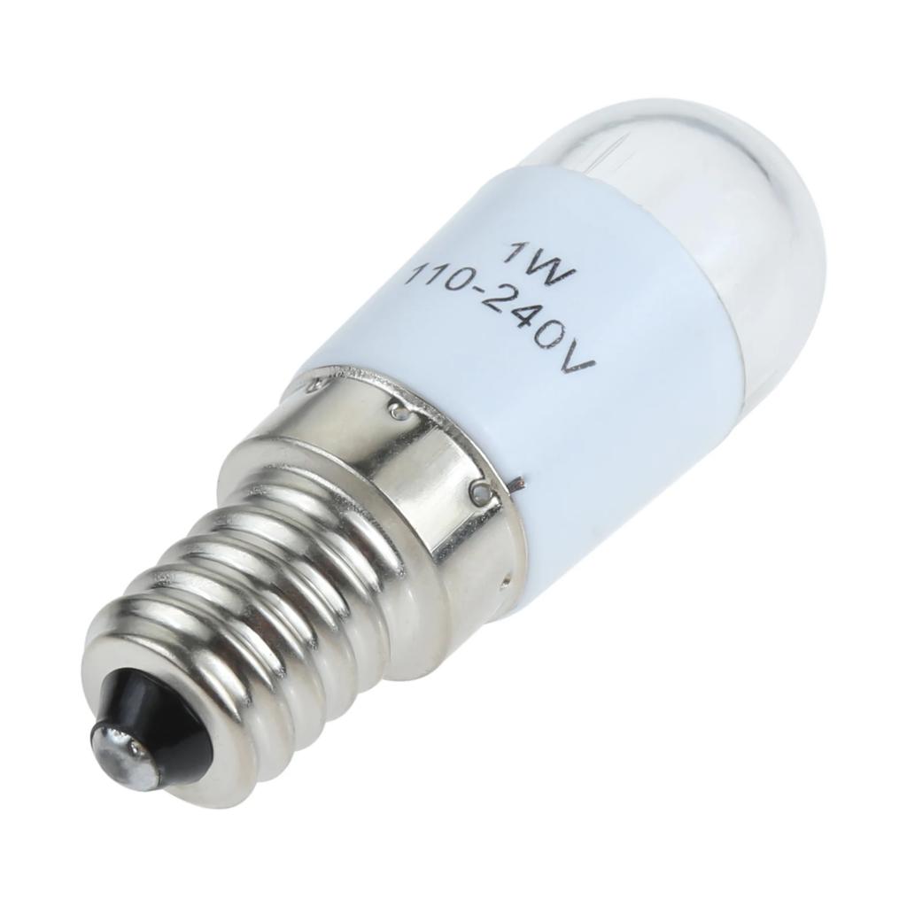 2pcs Universal Household Sewing Machine Light LED Bulb BA15D/E14/E12 110-220V 1W Illuminate Lamp Threaded /Plug-in Craft DIY