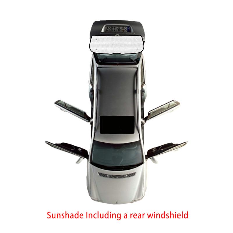 Car Full Coverage Sunshade For Volkswagen VW Sharan MK2 7N SEAT Alhambra 2011~ UV Protection Auto Accessories Window Visor