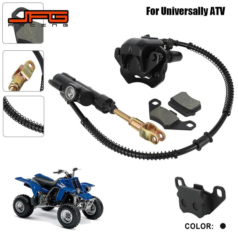 Motorcycle Rear Brake Pump Foot Hydraulic Refit Oil Cylinder Pump Rear Brake Master a set For Universally ATV Accessories
