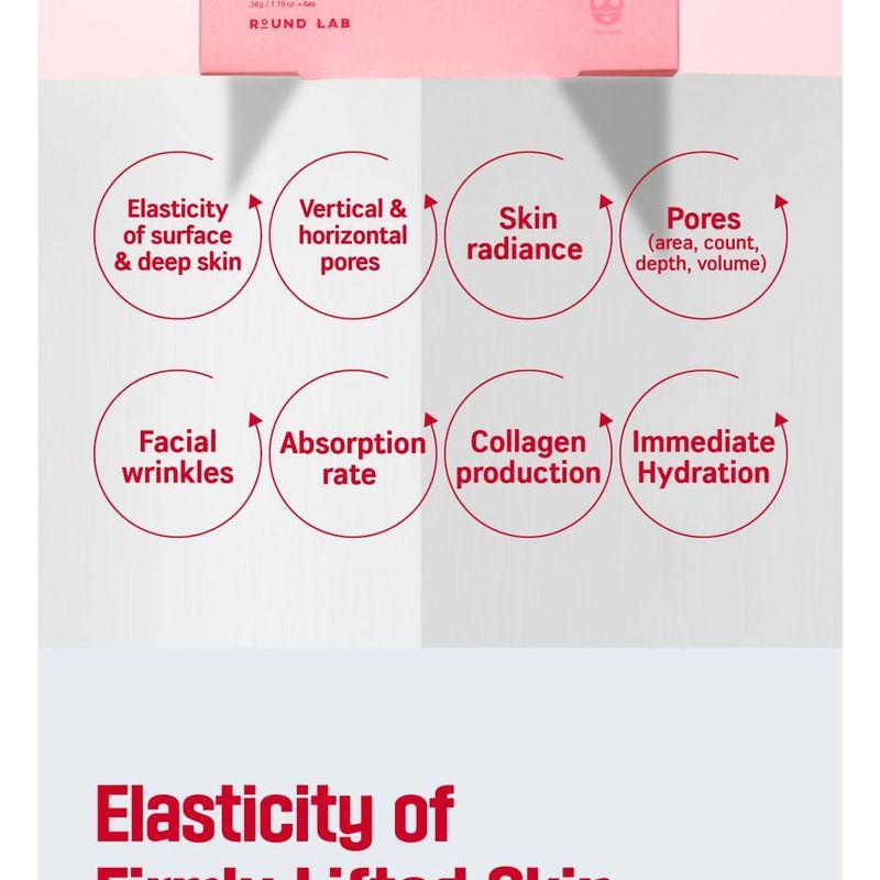 ROUND LAB - Camellia Deep Collagen Firming Gel Mask Set