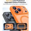 Protective Case - for iPhone 17 Pro - Shockproof - Camera Protection - Magnetic Circle