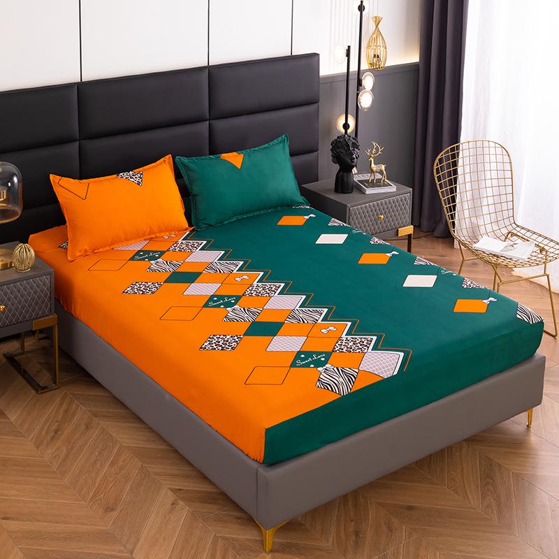 Non-slip Elastic Fitted Bed Cover for Simmons, Single Piece, All-Inclusive Design.