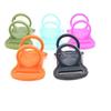 Silicone Headlamp Flashlight Holder 5 Colors Elastic Band Hands-Free Head Lamp 6.2*3.6*3cm/2.44*1.18" Accessory Flashlights