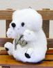 [Take Off] Polar Bear Plush Strap with Initial Charm [K] Angel's Mischief Series