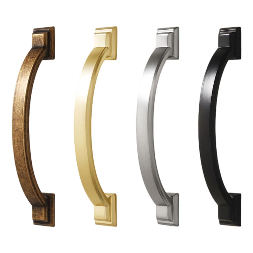 6pcs Wardrobe Handles Stylish Upgrades Rustproof Pulls Quick Installation Uprgades For Bedroom Cabinets Dresser Drawers