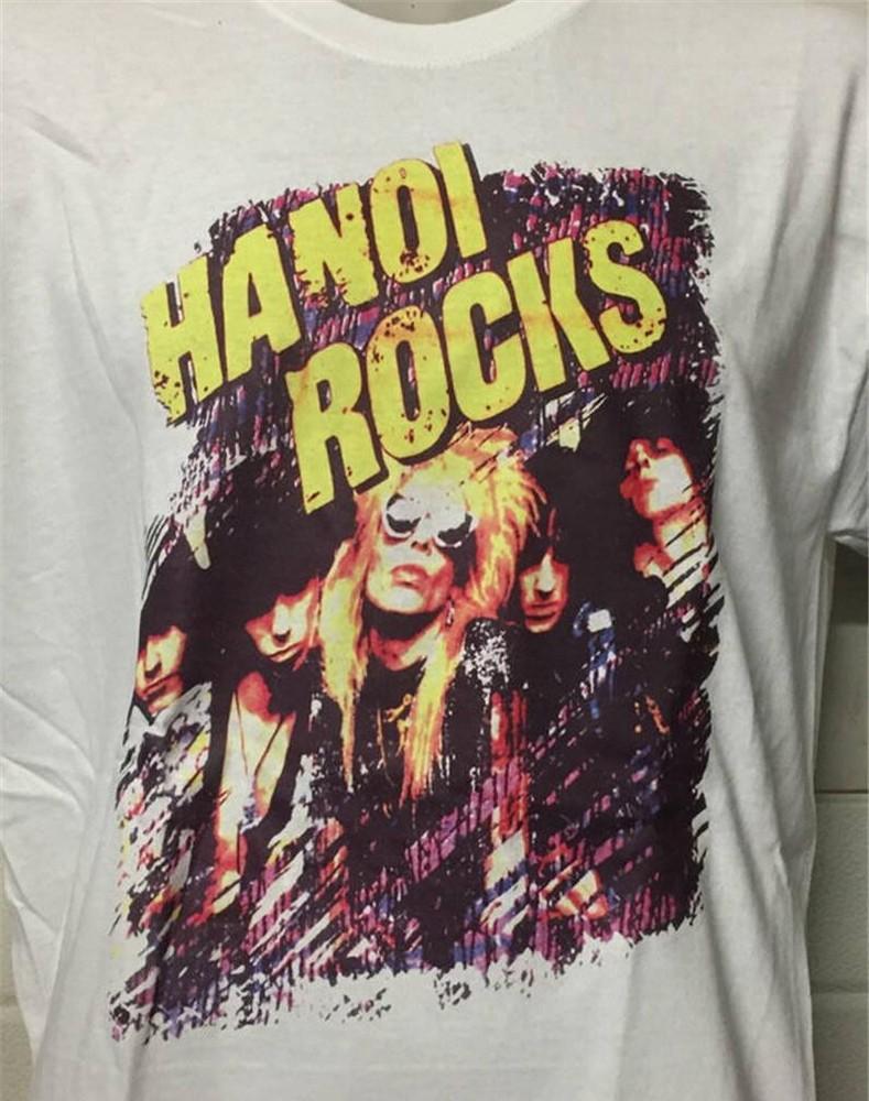Vintage Hanoi Rocks Cotton White Men S-234XL T-shirt Unisex T-Shirt M
