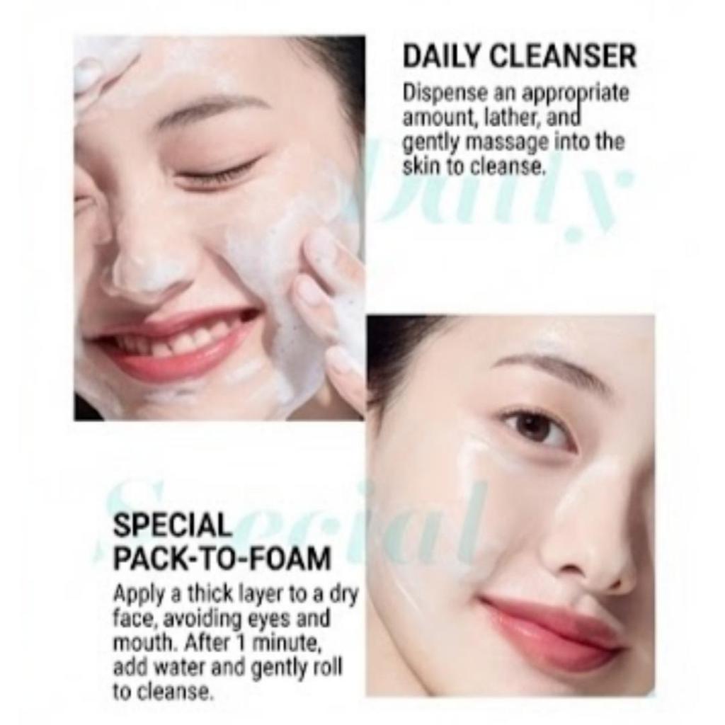 Anua PDRN 100 + Hyaluronic Acid Moisturizing Cleansing Foam 150ml