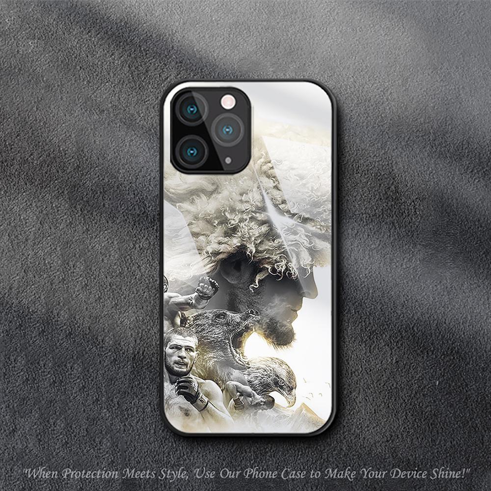 The Eagle Khabib Nurmagomedov Case For iPhone Samsung Galaxy Redmi Note S 17 16 15 14 13 20 24 25 54 Pro Max Ultra Fe Air Tempered Glass Cover